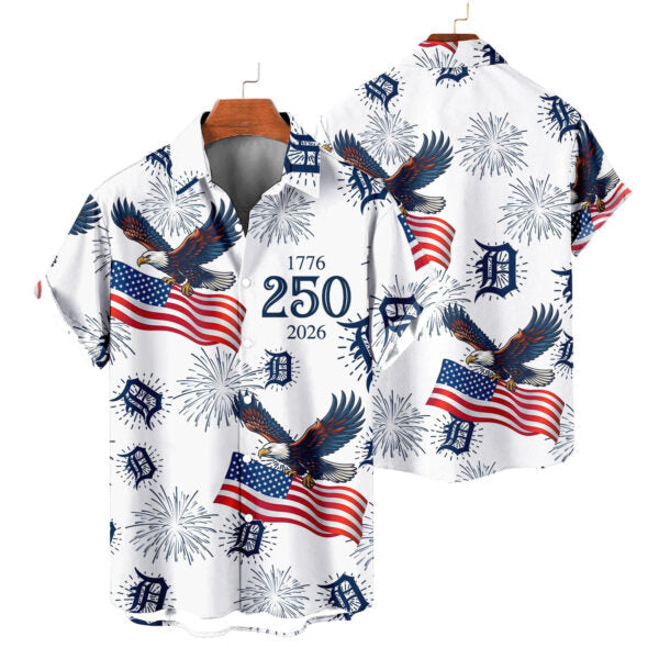 [FLASH SALE] NEW CUSTOMIZED MLB16 DTS DETROIT TIGERS UNISEX HAWAIIAN SHIRT