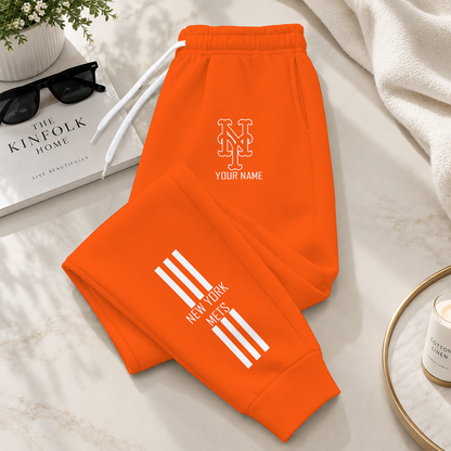 [FLASH SALE] NEW CUSTOMIZED MLB17 NYM NEW YORK METS SWEATPANTS