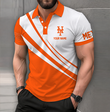 [FLASH SALE] NEW CUSTOMIZED MLB17 NYM NEW YORK METS POLO SHIRT