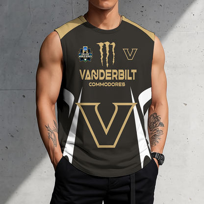 [FLASH SALE] NEW CUSTOMIZED | NCAA CWS17 VDC VD COMMODORES MEN'S GYM SHIRT