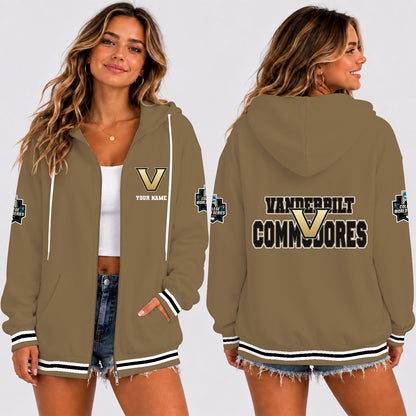 [FAN FAVORITE] NEW CUSTOMIZED NCAA CWS17 VDC VANDERBILT COMMODORES T-SHIRT, HOODIE, ZIP HOODIE