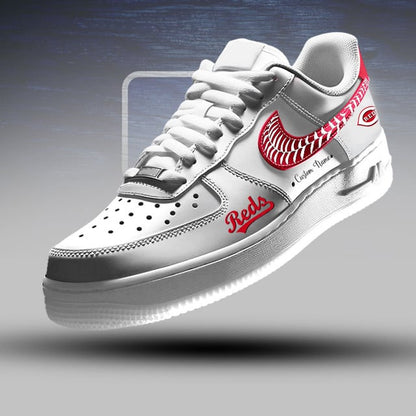 [FLASH SALE] NEW CUSTOMIZED MLB05 CRS CINCINNATI REDS AF1 SNEAKERS