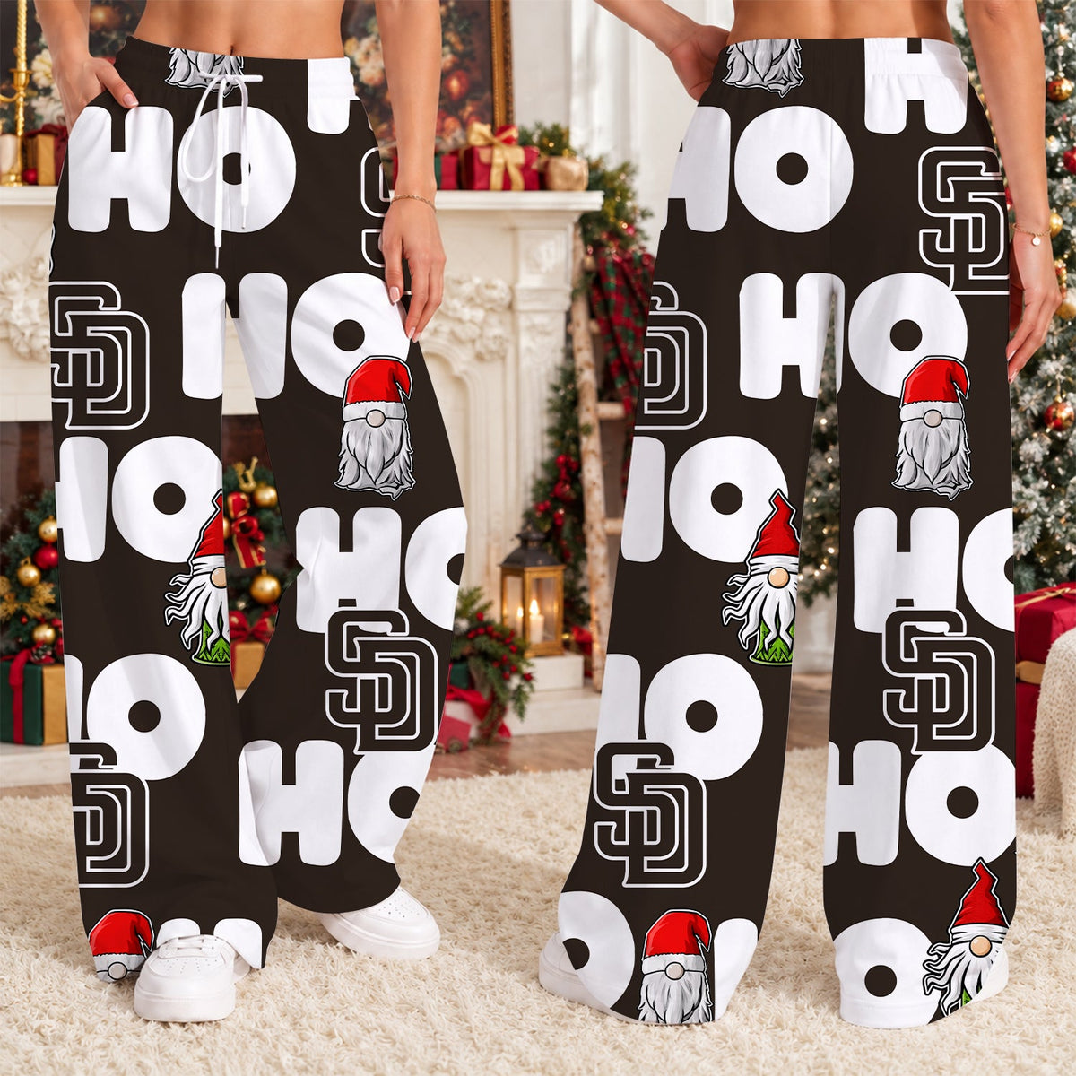 [FLASH SALE] NEW CUSTOMIZED MLB18 SDP THE PADRES LONG PANTS