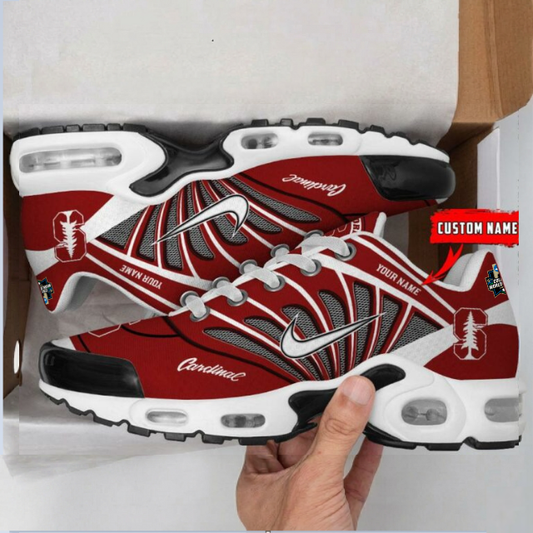[FLASH SALE] NEW CUSTOMIZED CWS NCAA18 STC ST CARDINAL UNISEX AIR MAX PLUS SNEAKERS
