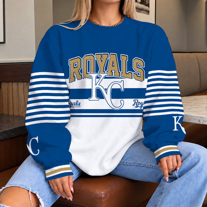 [FLASH SALE] NEW CUSTOMIZED MLB19 KCR THE ROYALS UNISEX SWEATSHIRT