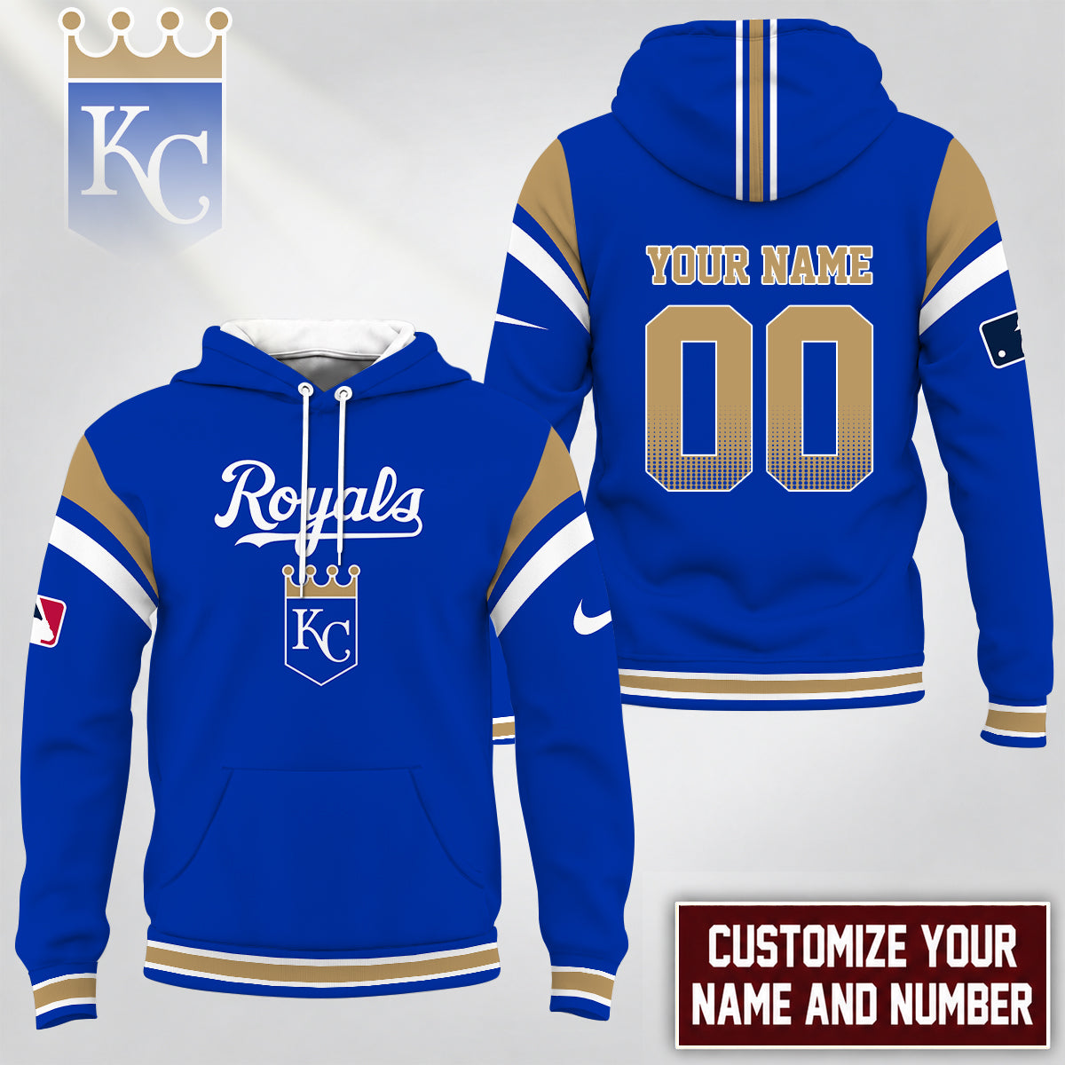 [FLASH SALE] NEW CUSTOMIZED MLB19 KCR KANSAS CITY ROYALS T-SHIRT, HOODIE, ZIP HOODIE