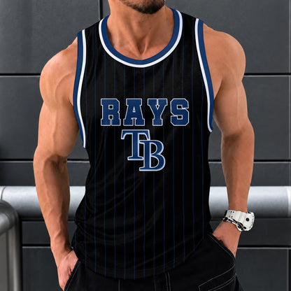 [FLASH SALE] NEW CUSTOMIZED MLB21 TBR TAMPA BAY RAYS UNISEX TANK TOP
