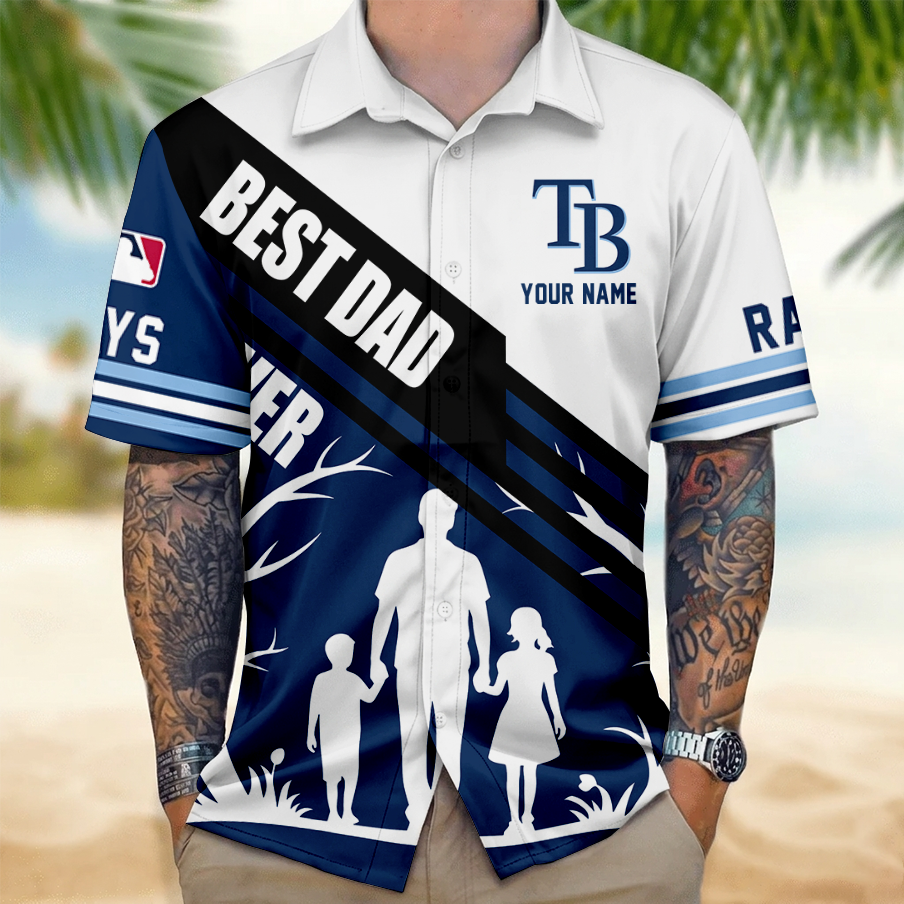 [FLASH SALE] NEW CUSTOMIZED MLB21 TBR TAMPA BAY RAYS UNISEX HAWAIIAN SHIRT