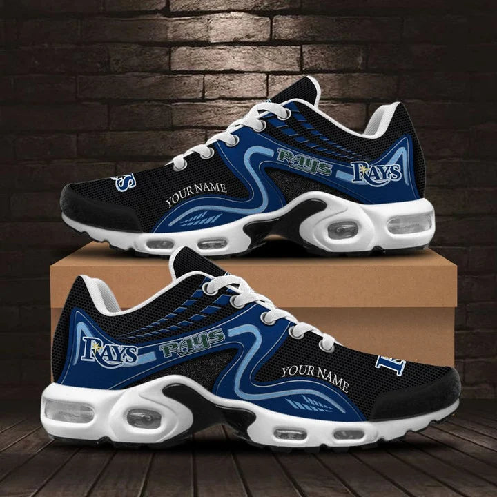 [FLASH SALE] NEW CUSTOMIZED MLB21 TBR TAMPA BAY RAYS AIR MAX PLUS SNEAKERS