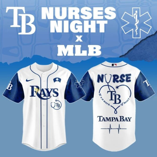 [FLASH SALE] NEW CUSTOMIZED MLB21 TBR TAMPA BAY RAYS BASEBALL JERSEY