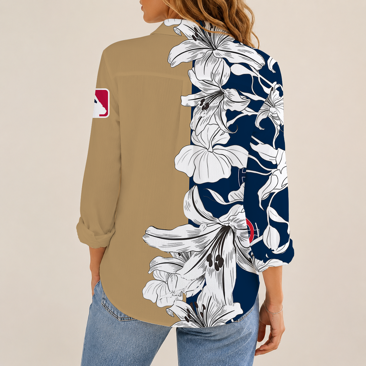 [FLASH SALE] NEW CUSTOMIZED MLB22 MTS MINNESOTA TWINS WOMEN CASUAL SHIRT