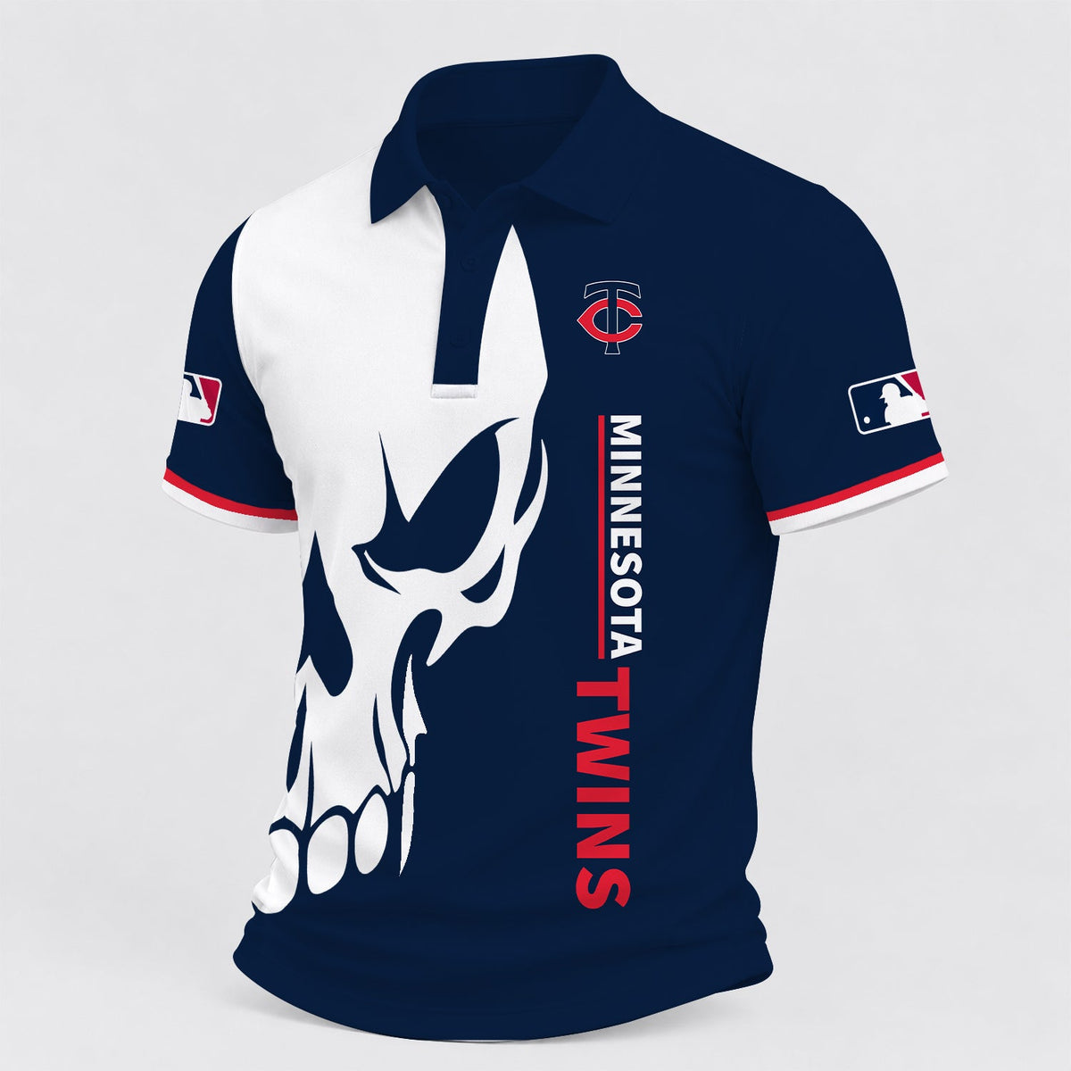 [FLASH SALE] NEW CUSTOMIZED MLB22 MTS MINNESOTA TWINS POLO SHIRT