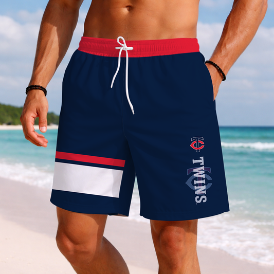 [FLASH SALE] NEW PREMIUM MLB22 MTS MINNESOTA TWINS BASEBALL SHORT PANTS