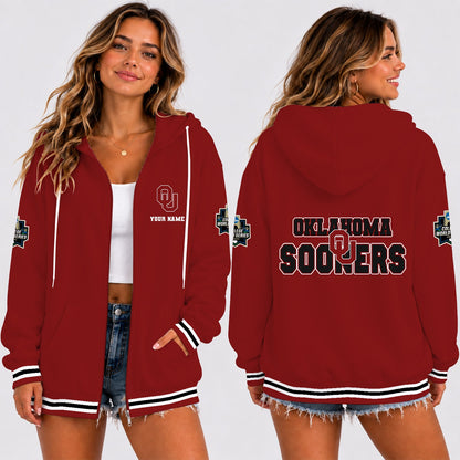 [FAN FAVORITE] NEW CUSTOMIZED NCAA CWS22 OUS OKLAHOMA SOONERS T-SHIRT, HOODIE, ZIP HOODIE