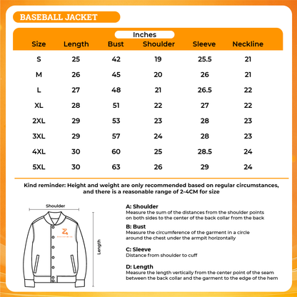[FLASH SALE] UNISEX BASEBALL JACKET – URBAN STREET STYLE 14