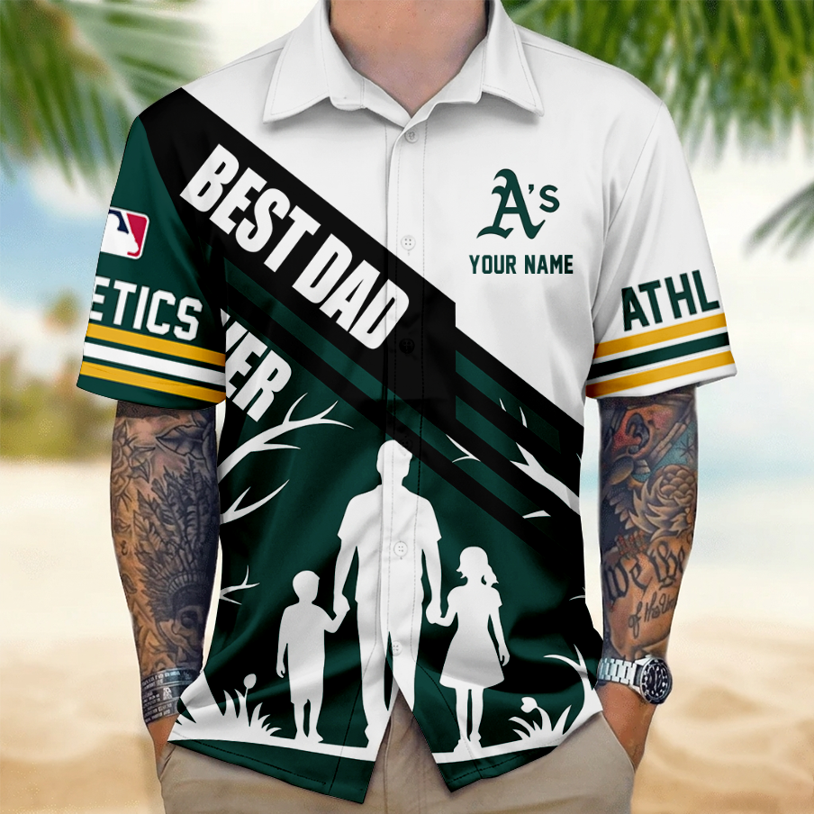 [FLASH SALE] NEW CUSTOMIZED MLB23 OAS OAKLAND ATHLETICS UNISEX HAWAIIAN SHIRT