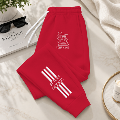 [FLASH SALE] NEW CUSTOMIZED MLB24 SLC ST. LOUIS CARDINALS SWEATPANTS