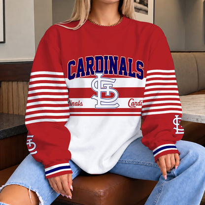 [FLASH SALE] NEW CUSTOMIZED MLB24 SLC THE CARDINALS UNISEX SWEATSHIRT