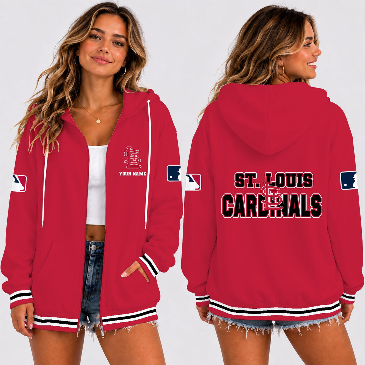 [FLASH SALE] NEW CUSTOMIZED MLB24 SLC THE CARDINALS T-SHIRT, HOODIE & ZIP HOODIE