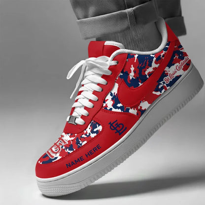 [FLASH SALE] NEW CUSTOMIZED MLB24 SLC ST. LOUIS CARDINALS AF1 SHOES