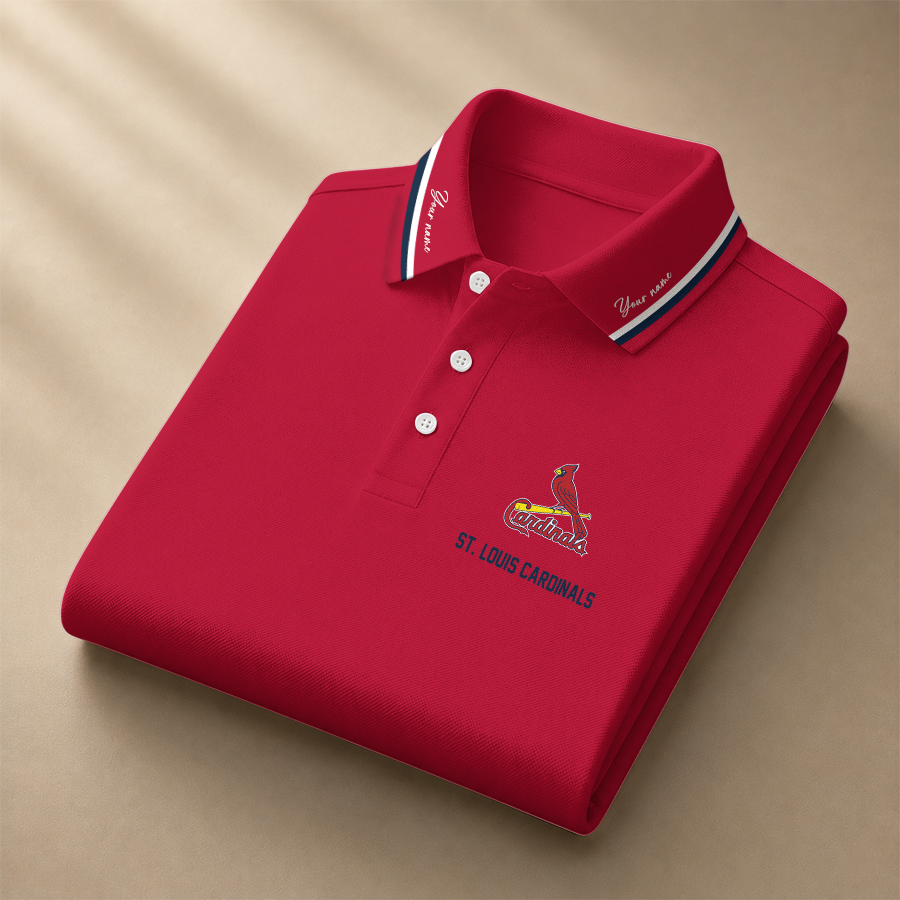 [FLASH SALE] NEW CUSTOMIZED MLB24 SLC ST. LOUIS CARDINALS POLO SHIRT