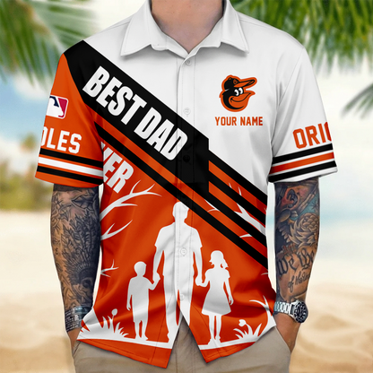 [FLASH SALE] NEW CUSTOMIZED MLB25 BOS BALTIMORE ORIOLES UNISEX HAWAIIAN SHIRT