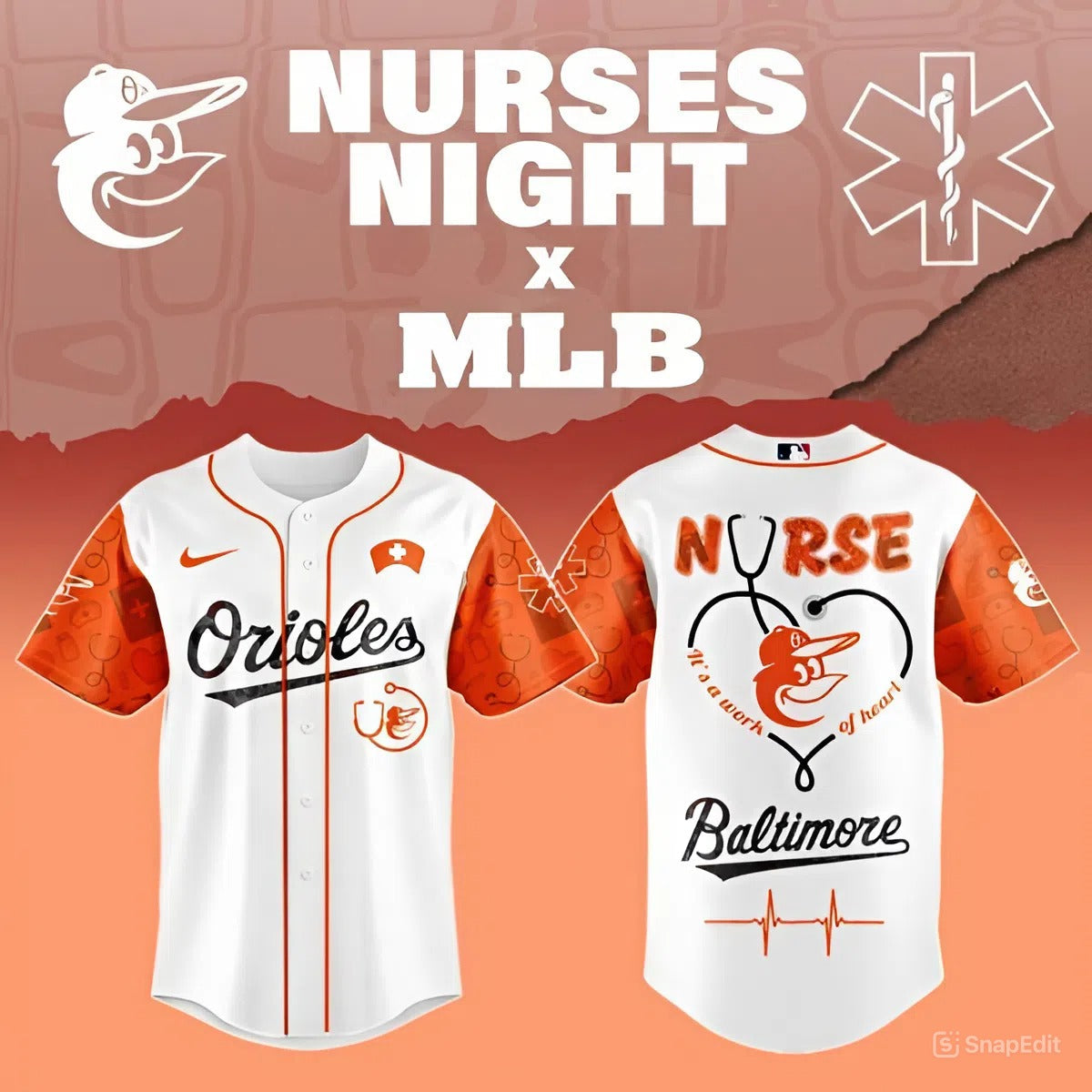 [FLASH SALE] NEW CUSTOMIZED MLB25 BOS BALTIMORE ORIOLES BASEBALL JERSEY