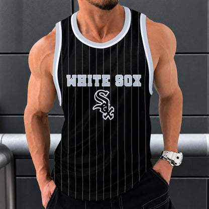 [FLASH SALE] NEW CUSTOMIZED MLB26 CWS CHICAGO WHITE SOX UNISEX TANK TOP