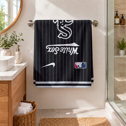 [FLASH SALE] NEW CUSTOMIZED MLB26 CWS CHICAGO WHITE SOX BEACH TOWEL