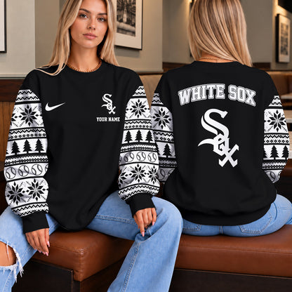 [FLASH SALE] NEW CUSTOMIZED MLB26 CWS THE WHITE SOX UNISEX SWEATSHIRT