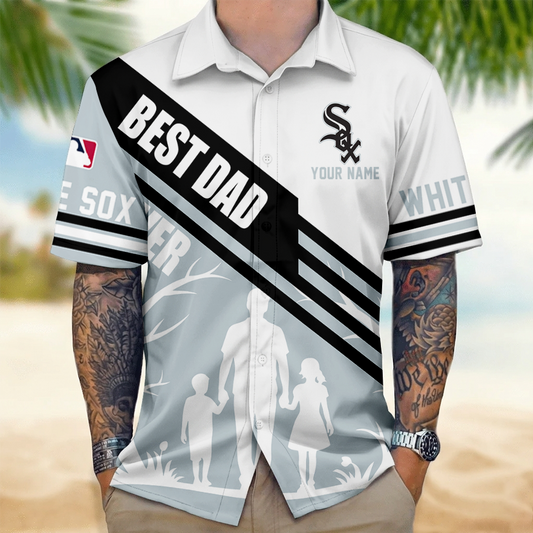 [FLASH SALE] NEW CUSTOMIZED MLB26 CWS CHICAGO WHITE SOX UNISEX HAWAIIAN SHIRT