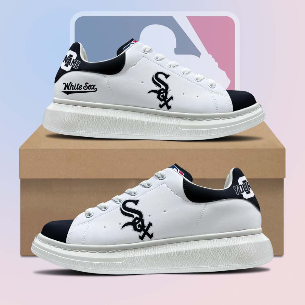 [FLASH SALE] NEW CUSTOMIZED MLB26 CWS CHICAGO WHITE SOX MCQUEEN SHOES