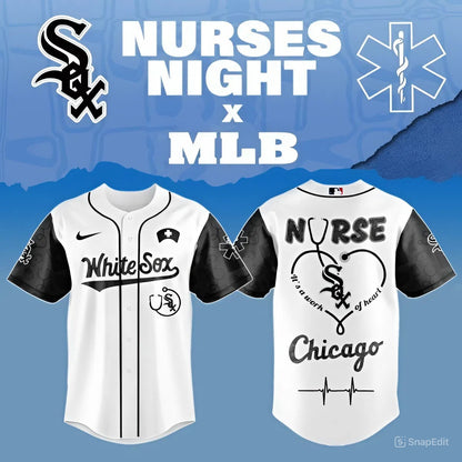 [FLASH SALE] NEW CUSTOMIZED MLB26 CWS CHICAGO WHITE SOX BASEBALL JERSEY