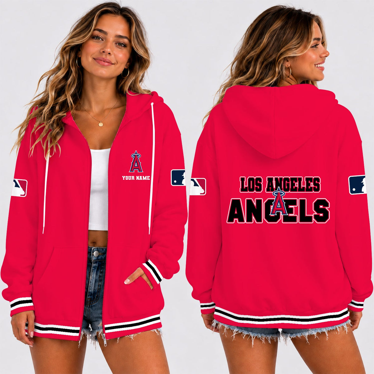 [FLASH SALE] NEW CUSTOMIZED MLB27 LAA THE ANGELS T-SHIRT, HOODIE & ZIP HOODIE