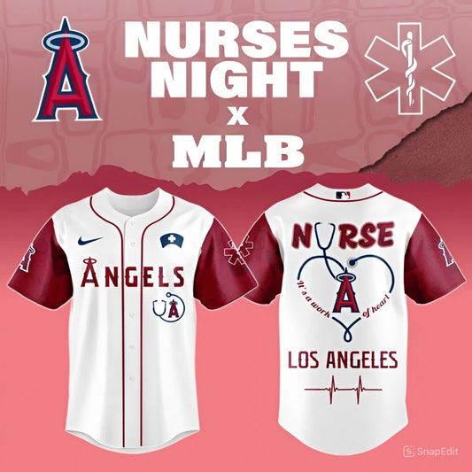 [FLASH SALE] NEW CUSTOMIZED MLB27 LAA LOS ANGELES ANGELS BASEBALL JERSEY
