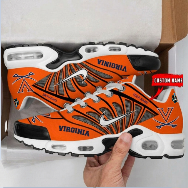 [FLASH SALE] NEW CUSTOMIZED CWS NCAA28 VIC VI CAVALIERS UNISEX AIR MAX PLUS SNEAKERS