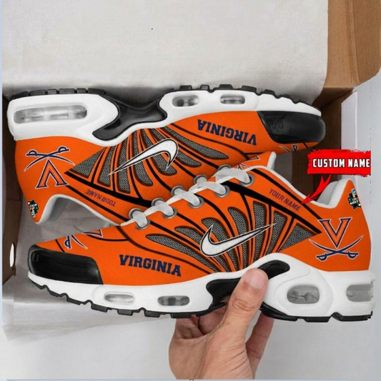 [FLASH SALE] NEW CUSTOMIZED CWS NCAA28 VIC VI CAVALIERS UNISEX AIR MAX PLUS SNEAKERS