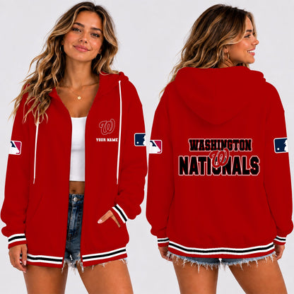 [FLASH SALE] NEW CUSTOMIZED MLB28 WNS THE NATIONALS T-SHIRT, HOODIE & ZIP HOODIE