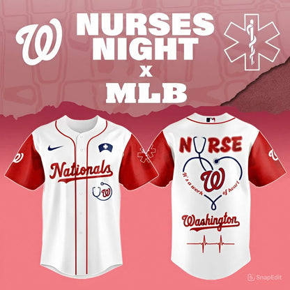 [FLASH SALE] NEW CUSTOMIZED MLB28 WNS WASHINGTON NATIONALS BASEBALL JERSEY