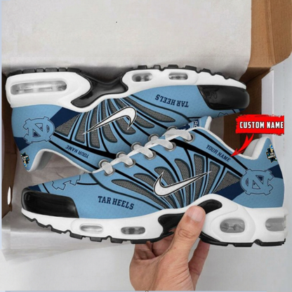 [FLASH SALE] NEW CUSTOMIZED CWS NCAA29 NTH NC TAR HEELS UNISEX AIR MAX PLUS SNEAKERS