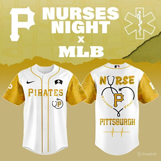 [FLASH SALE] NEW CUSTOMIZED MLB29 PHP PITTSBURGH PIRATES BASEBALL JERSEY