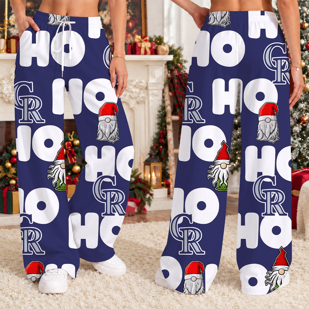 [FLASH SALE] NEW CUSTOMIZED MLB30 COR THE ROCKIES LONG PANTS