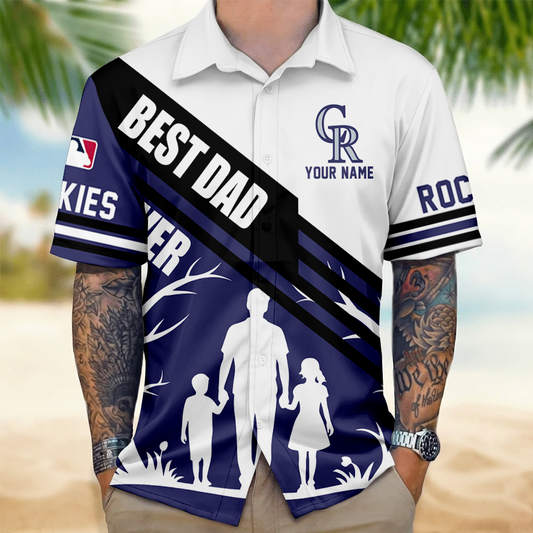 [FLASH SALE] NEW CUSTOMIZED MLB30 COR COLORADO ROCKIES UNISEX HAWAIIAN SHIRT