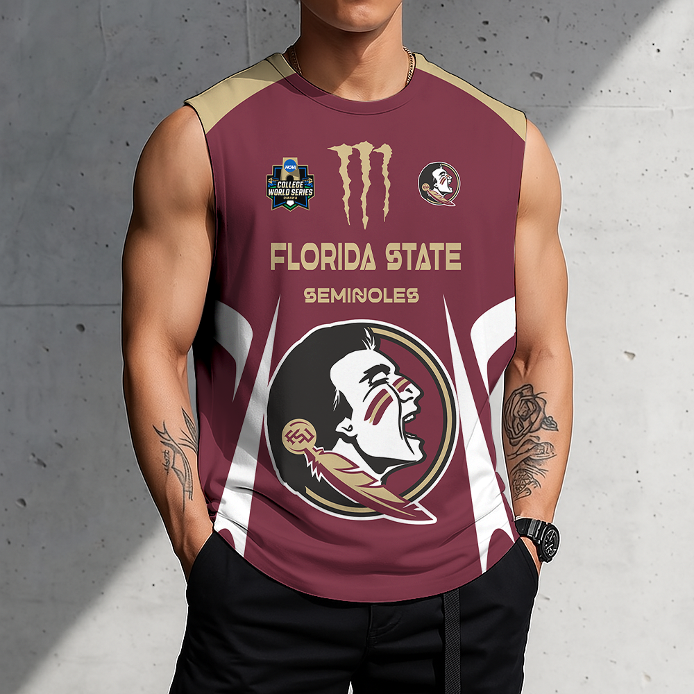 [FLASH SALE] NEW CUSTOMIZED | NCAA CWS30 FLS FL SEMINOLES MEN'S GYM SHIRT