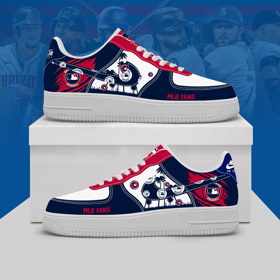 [FLASH SALE] NEW CUSTOMIZED MLB31 MAJOR LEAGUE BASEBALL AF1 SHOES