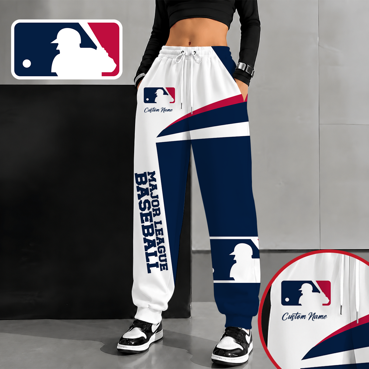 [FLASH SALE] NEW CUSTOMIZED MLB31 MAJOR LEAGUE BASEBALL SWEATPANTS