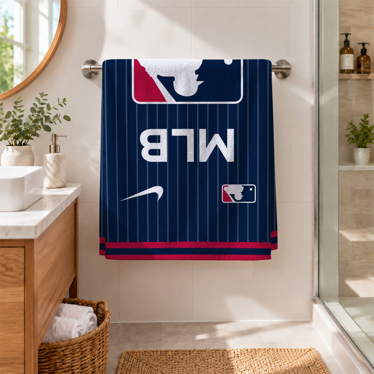 [FLASH SALE] NEW CUSTOMIZED MLB31 MLB MAJOR LEAGUE BASEBALL BEACH TOWEL