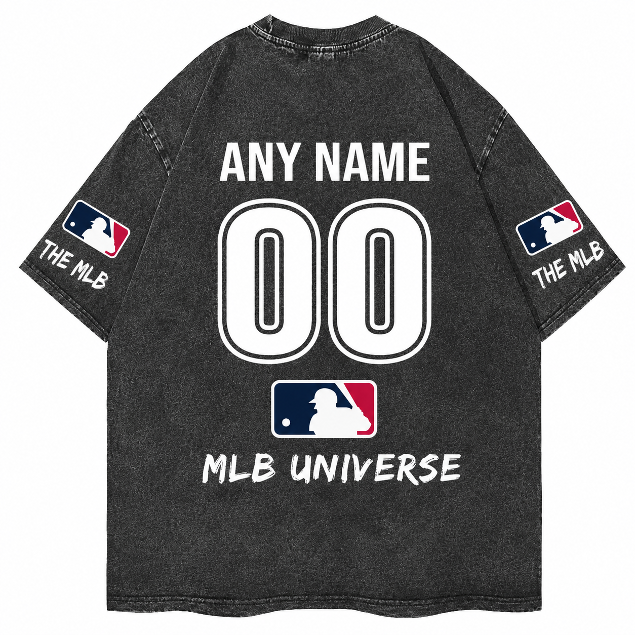 [SPECIAL OFFER] NEW CUSTOMIZED NFL32 NYG NEW YORK GIANTS MULTICOLOR WASHED TEE