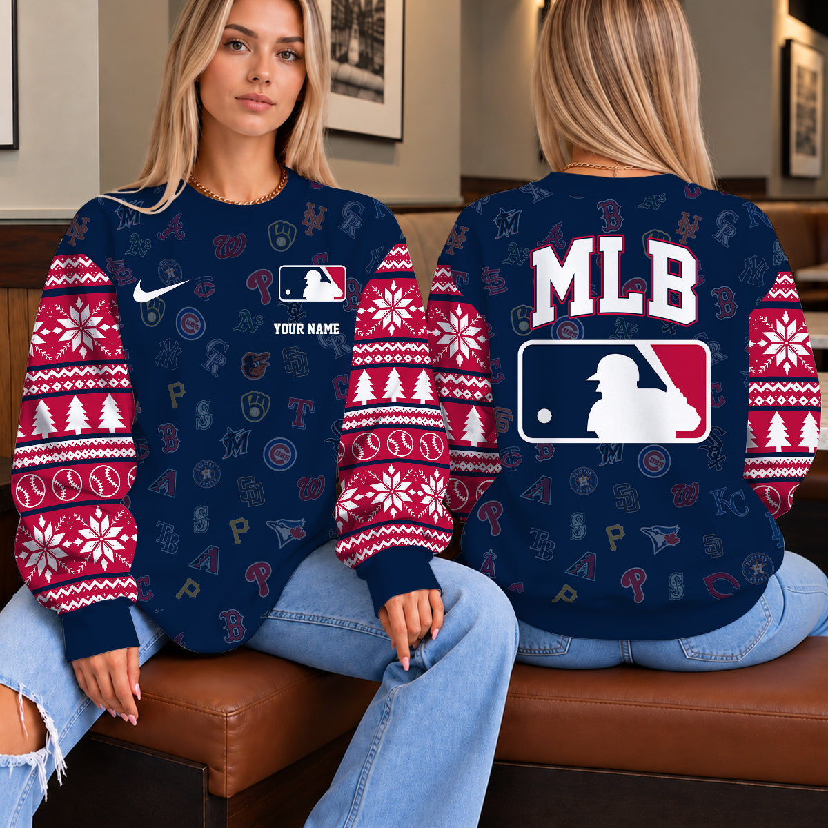 [FLASH SALE] NEW CUSTOMIZED MLB32 ALL TEAMS UNISEX SWEATSHIRT