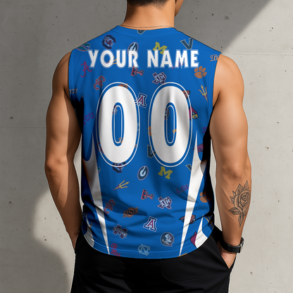[FLASH SALE] NEW CUSTOMIZED | NCAA CWS32 BBC CWS ALL TEAMS MEN'S GYM SHIRT
